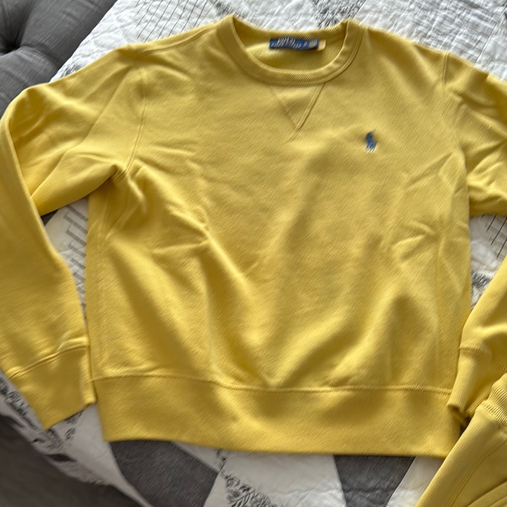 Polo Ralph Lauren Yellow Sweatshirt